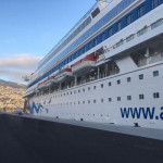 Cruise ship AIDAcara controlled by MLC-8000